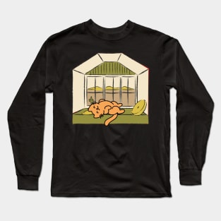 Napping cat Long Sleeve T-Shirt